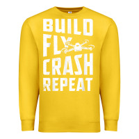 Lemon drone tshirt shirts for multicopter boy men kids fpv pilot t shirt Premium Sweatshirt - linhVisuals