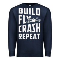 Navy drone tshirt shirts for multicopter boy men kids fpv pilot t shirt Premium Sweatshirt - linhVisuals