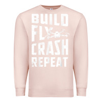 Pale Pink drone tshirt shirts for multicopter boy men kids fpv pilot t shirt Premium Sweatshirt - linhVisuals