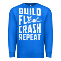 True Royal drone tshirt shirts for multicopter boy men kids fpv pilot t shirt Premium Sweatshirt - linhVisuals