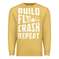 Antique Gold drone tshirt shirts for multicopter boy men kids fpv pilot t shirt Premium Sweatshirt - linhVisuals