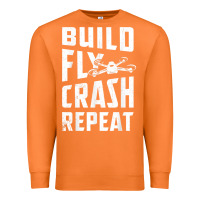 Carrot drone tshirt shirts for multicopter boy men kids fpv pilot t shirt Premium Sweatshirt - linhVisuals