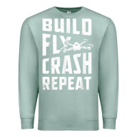 Seafoam drone tshirt shirts for multicopter boy men kids fpv pilot t shirt Premium Sweatshirt - linhVisuals