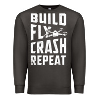 Smoke drone tshirt shirts for multicopter boy men kids fpv pilot t shirt Premium Sweatshirt - linhVisuals