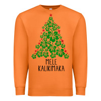Carrot hawaiian christmas tree mele kalikimaka hawaii tropical t shirt Premium Sweatshirt - linhVisuals