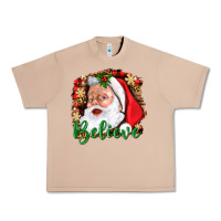 Burro Believe And Santa Urban Heavy Tee - BundleAndBundleShop