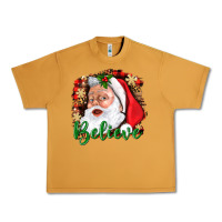 Peanut Butter Believe And Santa Urban Heavy Tee - BundleAndBundleShop