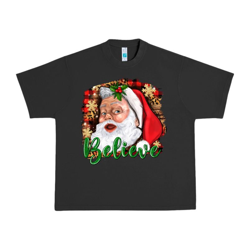 Believe And Santa Urban Heavy Tee by BundleAndBundleShop | Teevron