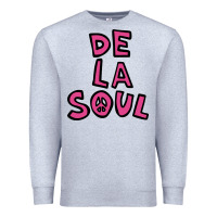 Heather Grey de la soul merchandise Premium Sweatshirt - linhVisuals