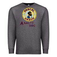 Charcoal Heather procol harum a salty dog 103813862 Premium Sweatshirt - linhVisuals