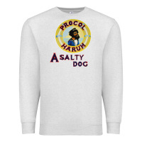 Oatmeal Heather procol harum a salty dog 103813862 Premium Sweatshirt - linhVisuals
