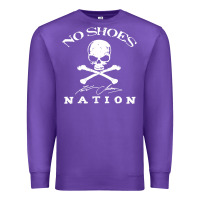 Purple kenny chesney shoes nation tour 2022 Premium Sweatshirt - linhVisuals