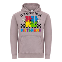 Vintage Zinc It's Okay To Be Different Vintage Hoodie - CowhideDigitalArt