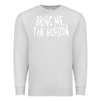 Dove Grey be happy Premium Sweatshirt - linhVisuals