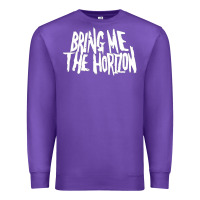 Purple be happy Premium Sweatshirt - linhVisuals