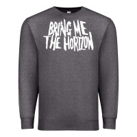 Charcoal Heather be happy Premium Sweatshirt - linhVisuals