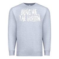 Heather Grey be happy Premium Sweatshirt - linhVisuals