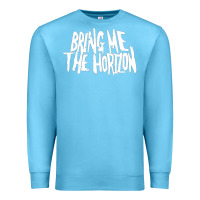 Ocean Blue be happy Premium Sweatshirt - linhVisuals