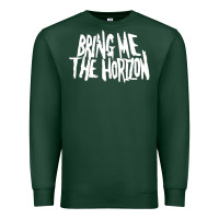 Sports Green be happy Premium Sweatshirt - linhVisuals