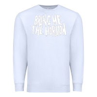 White be happy Premium Sweatshirt - linhVisuals