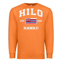 Carrot hilo hawaii hi vintage state athletic style t shirt Premium Sweatshirt - linhVisuals