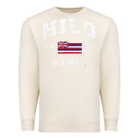 Sandshell hilo hawaii hi vintage state athletic style t shirt Premium Sweatshirt - linhVisuals