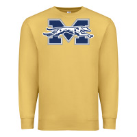 Antique Gold moravian merch, greyhounds Premium Sweatshirt - linhVisuals
