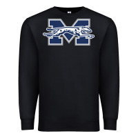 Black moravian merch, greyhounds Premium Sweatshirt - linhVisuals