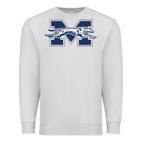Dove Grey moravian merch, greyhounds Premium Sweatshirt - linhVisuals