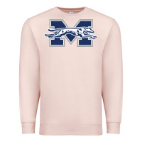 Pale Pink moravian merch, greyhounds Premium Sweatshirt - linhVisuals