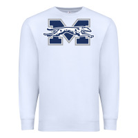 White moravian merch, greyhounds Premium Sweatshirt - linhVisuals