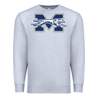 Heather Grey moravian merch, greyhounds Premium Sweatshirt - linhVisuals