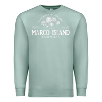 Seafoam marco island fl florida's last paradise paradise coast raglan baseball Premium Sweatshirt - linhVisuals