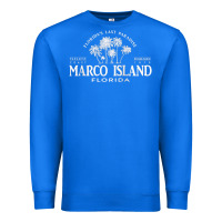 Marco Island Fl Florida's Last Paradise Paradise Coast Raglan Baseball Premium Sweatshirt | Teevron