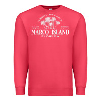 Cardinal marco island fl florida's last paradise paradise coast raglan baseball Premium Sweatshirt - linhVisuals