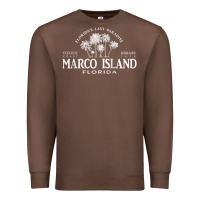 Chestnut marco island fl florida's last paradise paradise coast raglan baseball Premium Sweatshirt - linhVisuals
