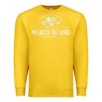 Lemon marco island fl florida's last paradise paradise coast raglan baseball Premium Sweatshirt - linhVisuals