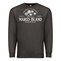 Smoke marco island fl florida's last paradise paradise coast raglan baseball Premium Sweatshirt - linhVisuals