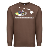 Chestnut humuhumunukunukuapua'a hawaii state fish t shirt Premium Sweatshirt - linhVisuals