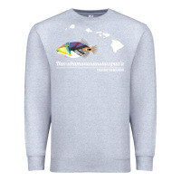 Heather Grey humuhumunukunukuapua'a hawaii state fish t shirt Premium Sweatshirt - linhVisuals
