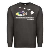 Smoke humuhumunukunukuapua'a hawaii state fish t shirt Premium Sweatshirt - linhVisuals