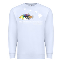 White humuhumunukunukuapua'a hawaii state fish t shirt Premium Sweatshirt - linhVisuals