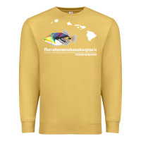Antique Gold humuhumunukunukuapua'a hawaii state fish t shirt Premium Sweatshirt - linhVisuals