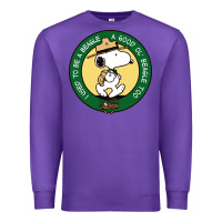 Purple beagle scout patrol wood badge Premium Sweatshirt - linhVisuals