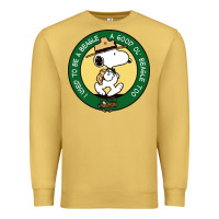 Antique Gold beagle scout patrol wood badge Premium Sweatshirt - linhVisuals