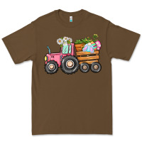 Cacao Easter bunny tractor Premium Tee - CowGirlArtShop