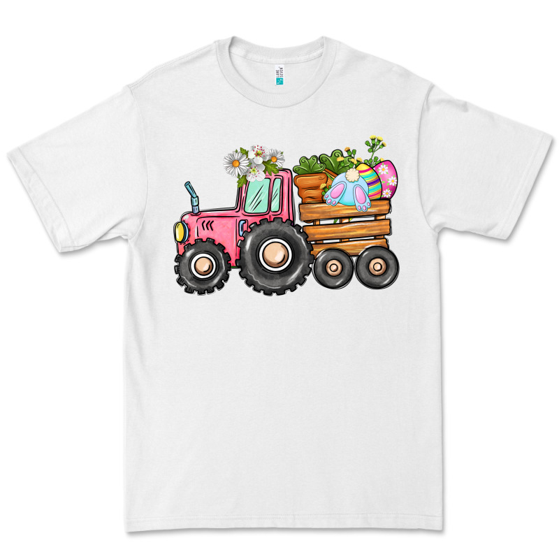 Easter Bunny Tractor Premium Tee by CowGirlArtShop | Teevron