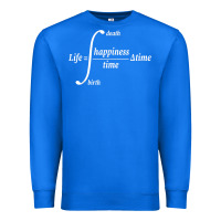 True Royal math teacher integral of life happiness time geeky math Premium Sweatshirt - linhVisuals