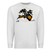 Oatmeal Heather Dirty honey Premium Sweatshirt - linhVisuals