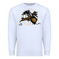 White Dirty honey Premium Sweatshirt - linhVisuals